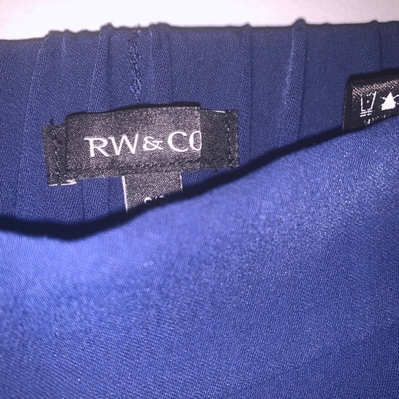RW&CO Navy Blue Pull-on Pant - Picture 4 of 7